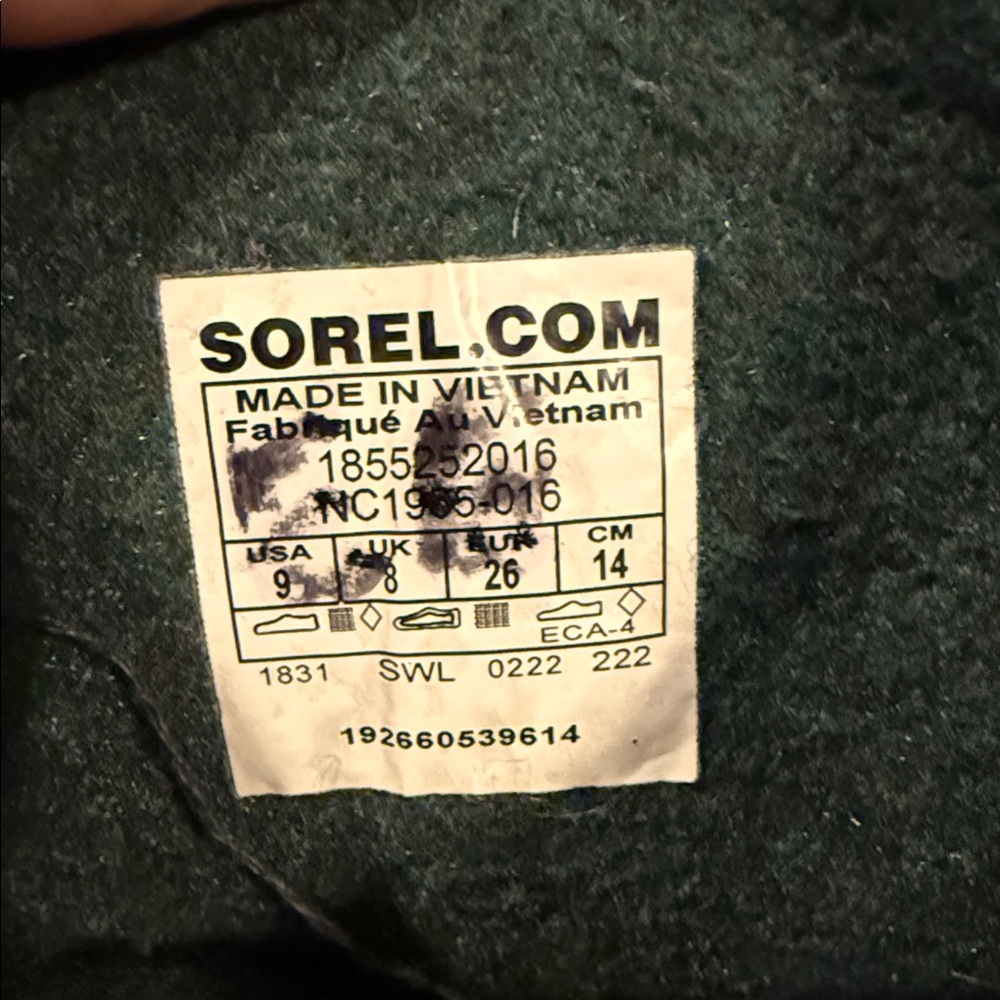 Sorel Kids Black Snow Boots - Picture 6 of 6